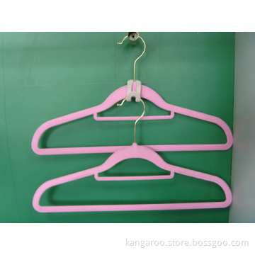 Flocked hangers